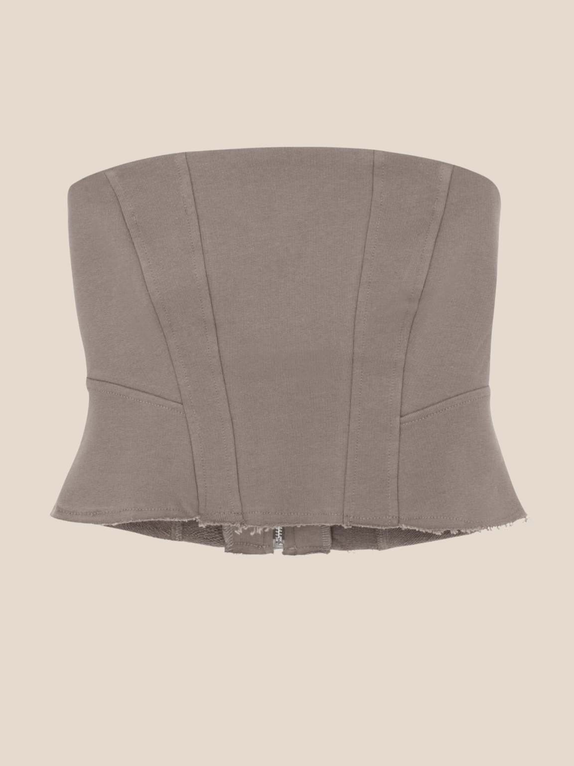 Lisa corset-coffee brown