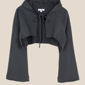 Max crop sleeves - Steel gray