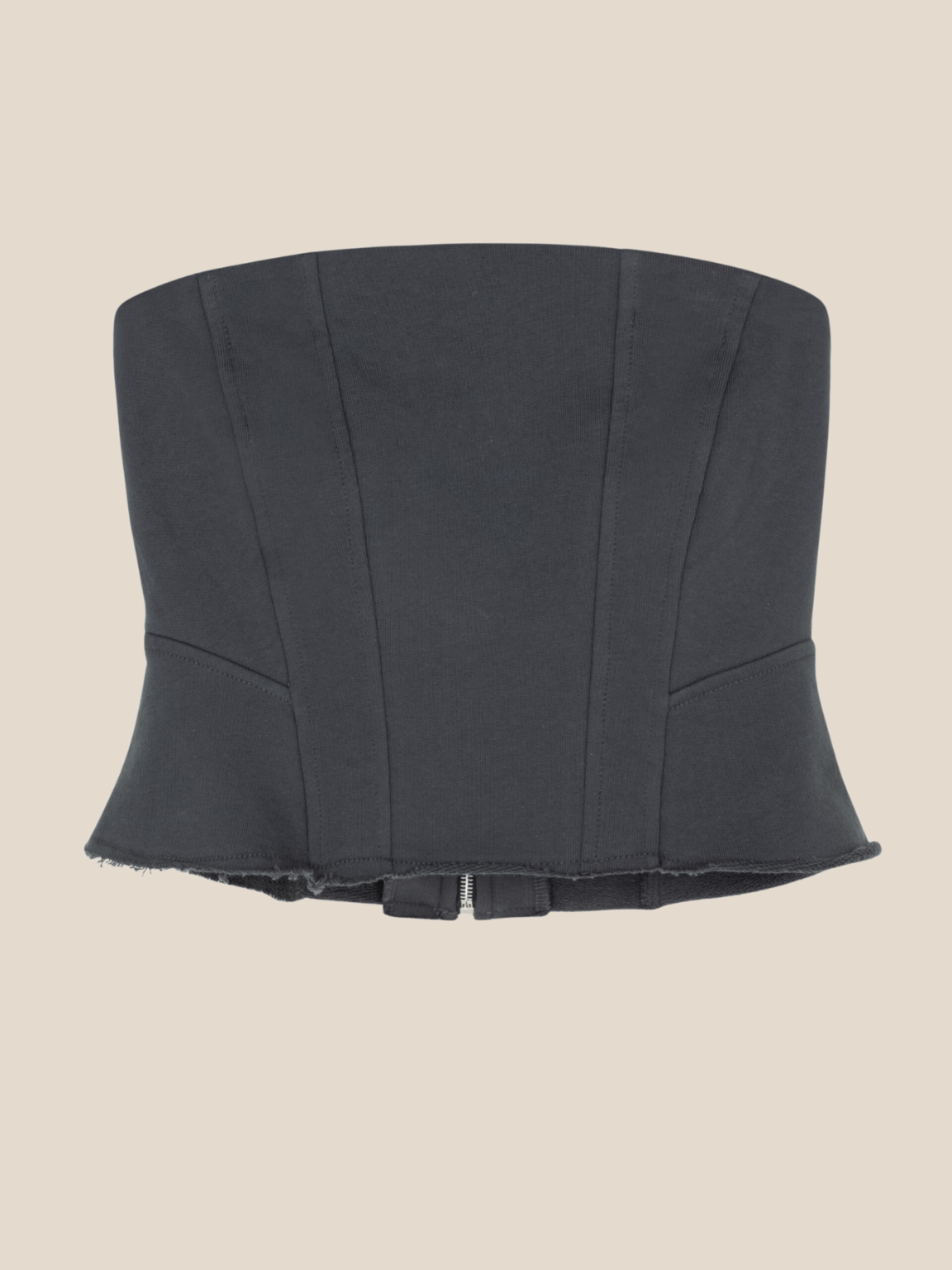 Lisa corset – Steel gray