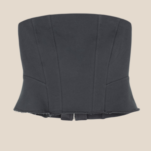 Lisa corset - Steel gray