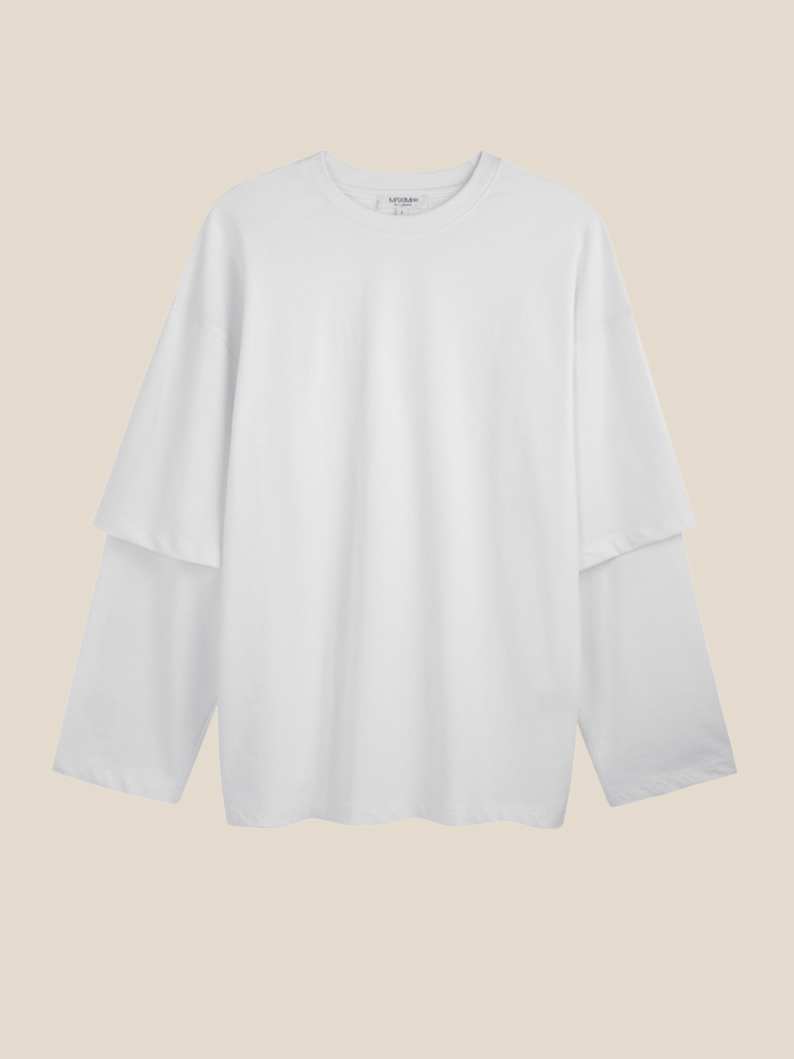 Double sleeve shirt – all white