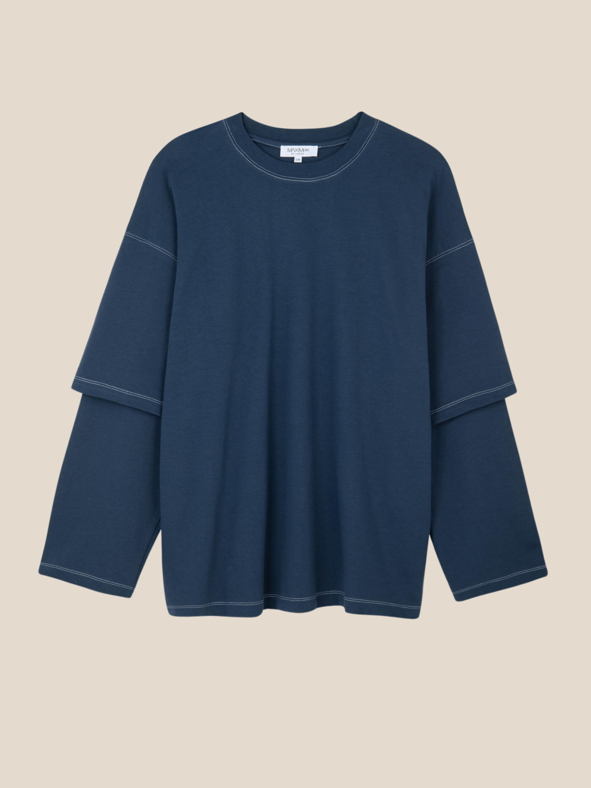 Double sleeve shirt – all navy