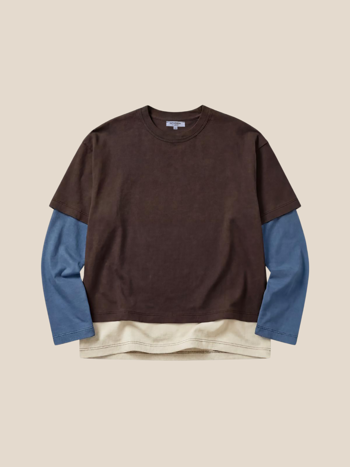 Double sleeves shirt – colourful