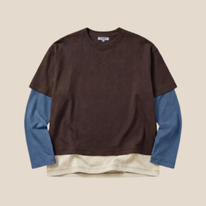 Double sleeves shirt - colourful